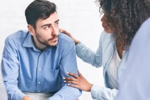 getting support from patients of rehab group